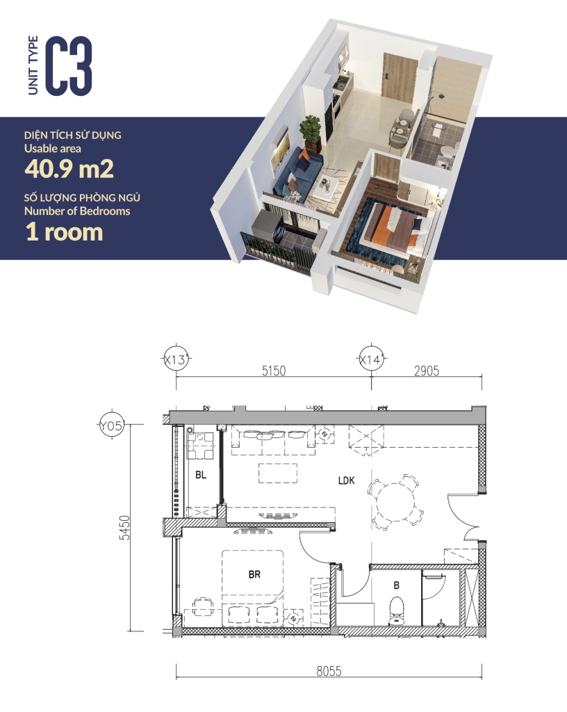 thiết kế 1Pn Minato