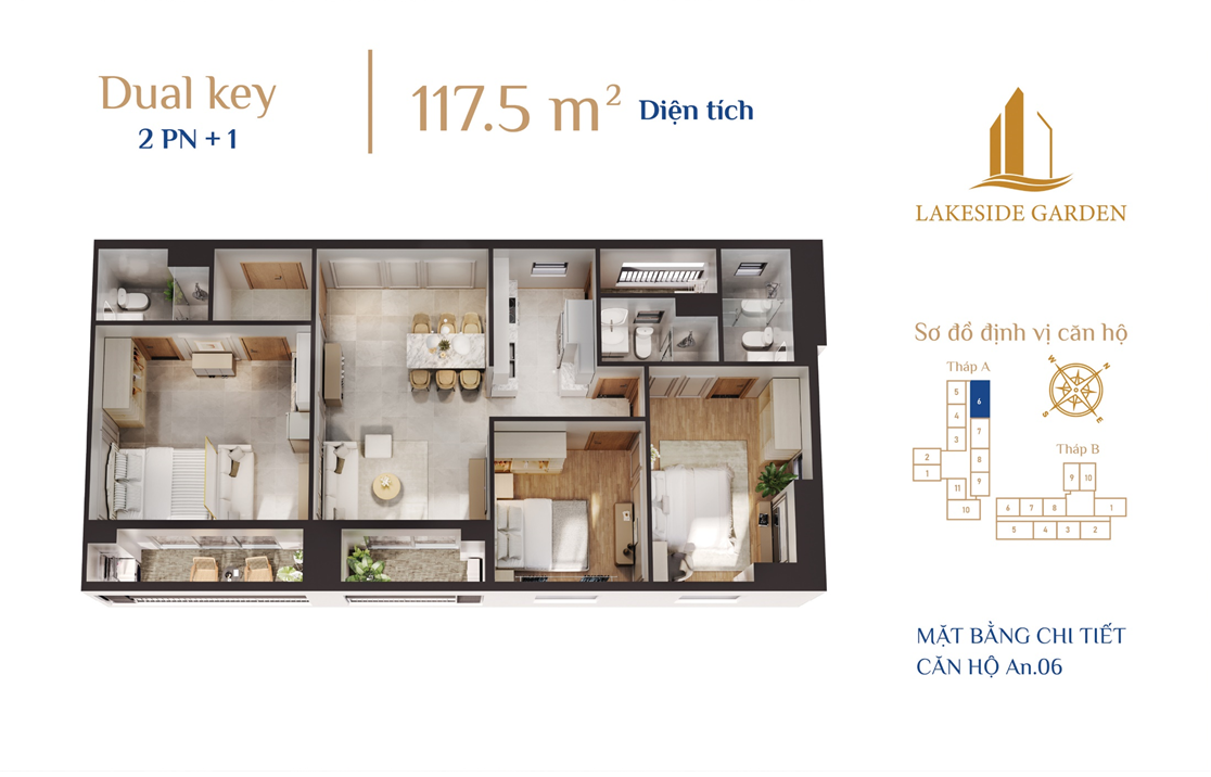 Dualkey 117m2