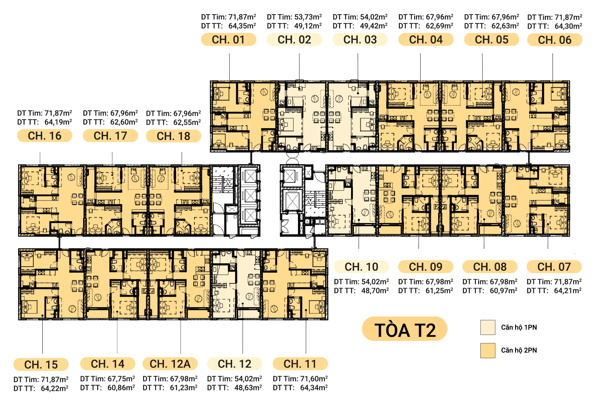 Tòa T2 An Zen Residences Hải Phòng