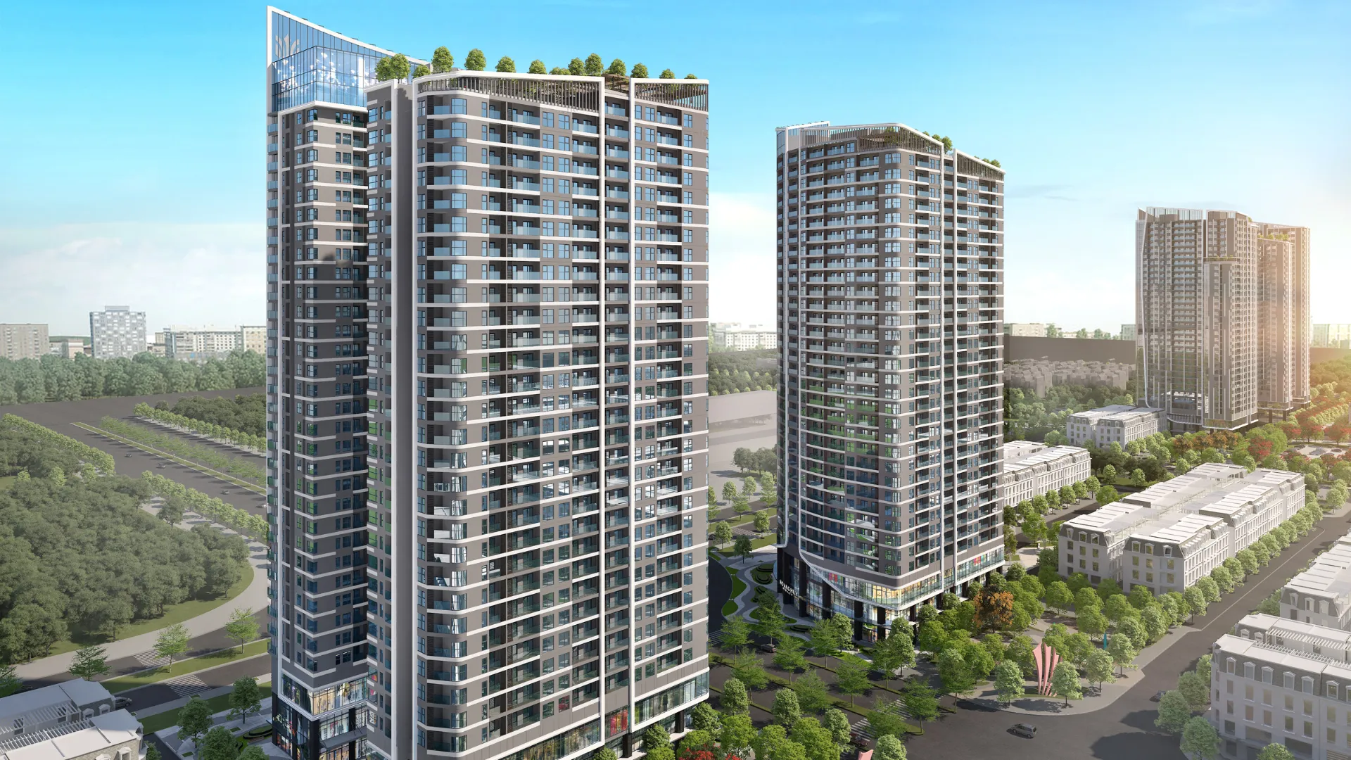 4 tòa hcung cư Hoàng Huy New City Thủy Nguyên